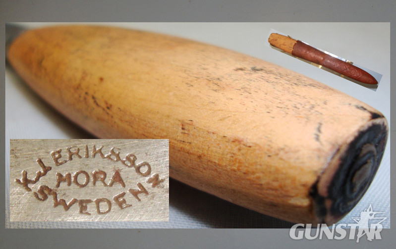Swedish Skinning Knife by K.J.Eriksson-Mora-Sweden. ED 2617 Hunting Knive