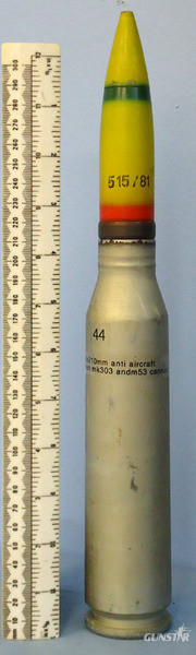 Czech M53/M59 (30x210) HEIT (High Explosive Incendiary Trace with self-destruct) Mint INERT Unfired Czech M53/M59 (30x210) HEIT (High Explosive Incendiary Trace  Antique & Militaria in 