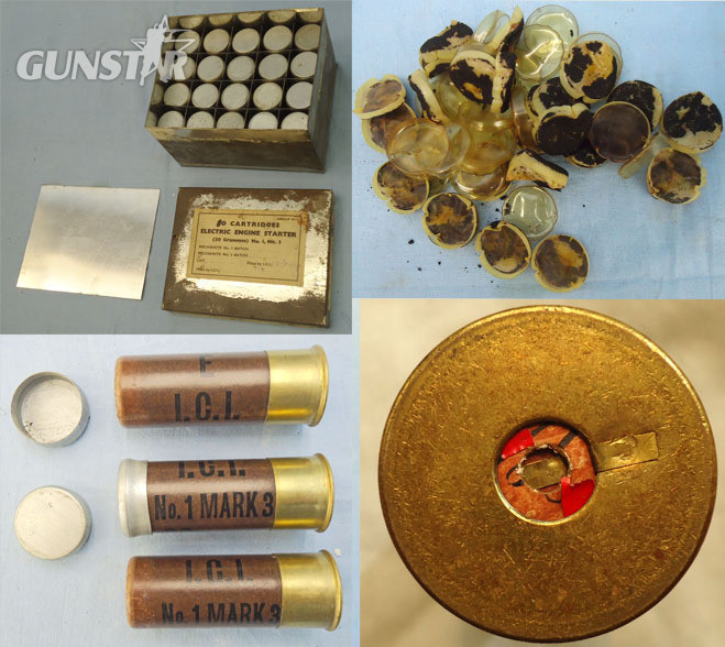 INERT DEACTIVATED. British. Two Tinplate Tins (Of 20 Cartridges) Of Coffman, ICI Electric Engine Starter No.1, Mark 2 Cartridges. Total 25 Cartridges And Safety Caps. - O 1645 INERT DEACTIVATED. British. Two Tinplate Tins (Of 20 Cartridges) Of Coffman, ICI Electric Engine Starter No.1, Mark 2 Cartridges. Total 25 Cartridges And Safety Caps. - O 1645  Other Ammunition