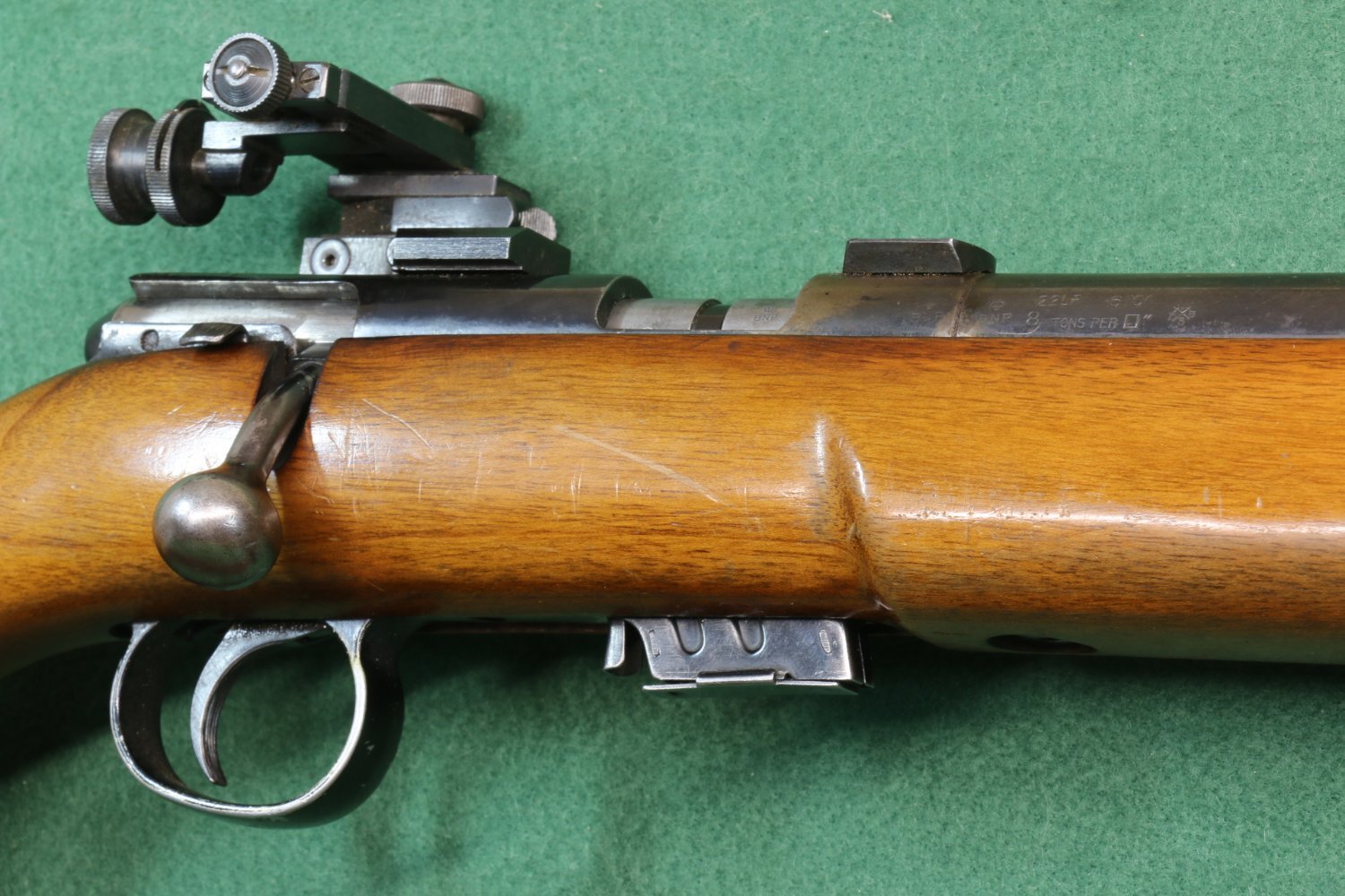 {CATEGORY} - BSA Century Bolt Action .22 Long Rifle (.22 LR) Rifle in 