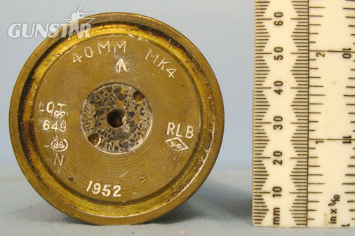 40mm Bofors QF 40 mm Mark 4 Gun Dummy Round the40mm Bofors QF 40 mm Mark 4 Gun Unfired British Naval Dummy Round (40 x 311R) Antique & Militaria