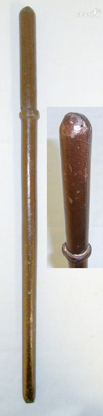 WW1 Era British Officers Brown Leather Bound Swagger Sword Stick Sword