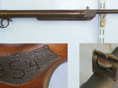 BSA With Pistol Grip Stock. AI 663 .177