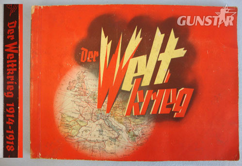 Der Weltkrieg\' (World War) 1914-1918 German Commemorative Cigarette Card Album  Der Weltkrieg' (World War) 1914-1918 German Commemorative Cigarette Card Album B Other Accessory in 