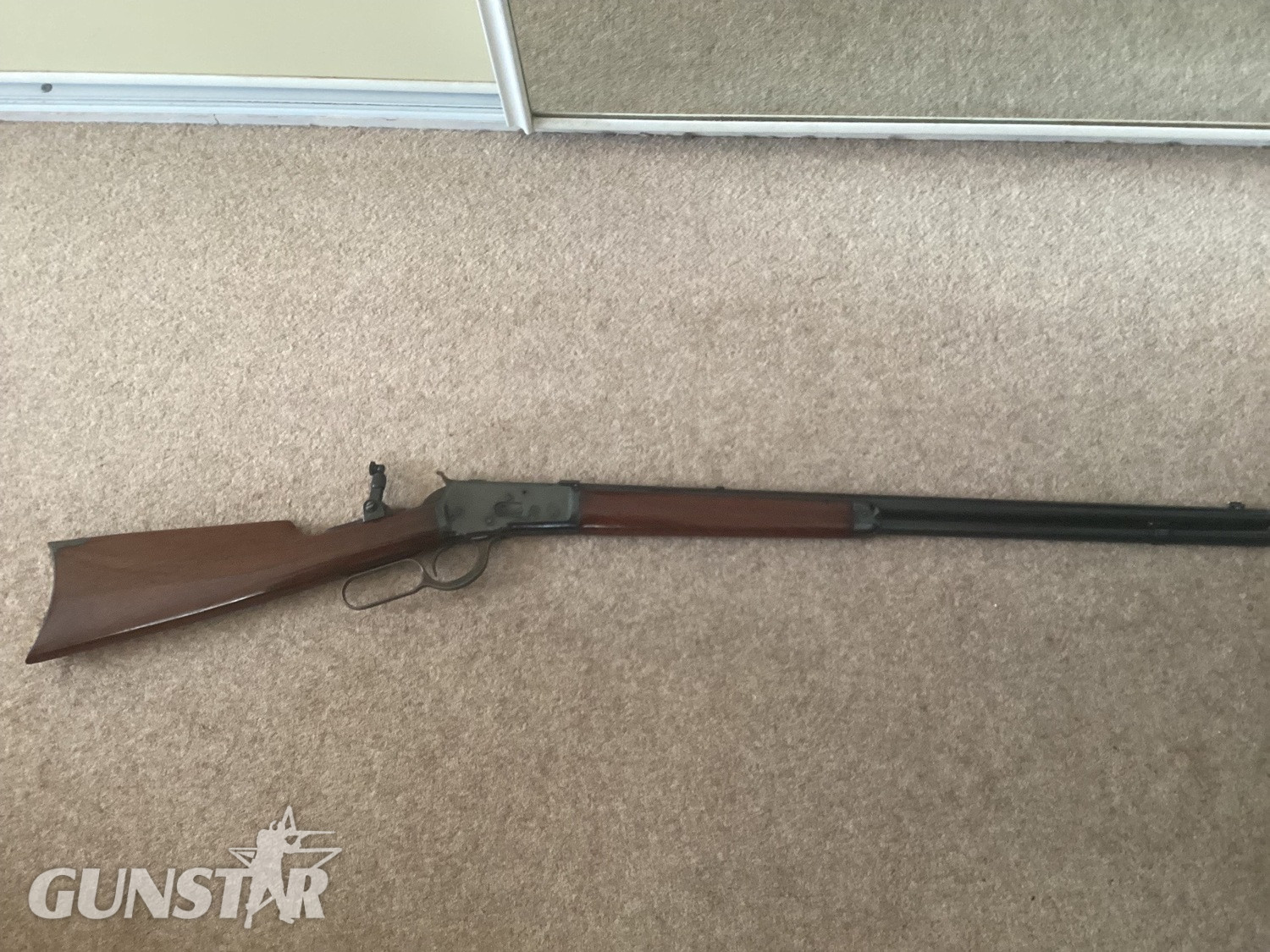 Winchester 1873 38/40 1873 rifle  Lever Action .38-40 Winchester Rifle in 