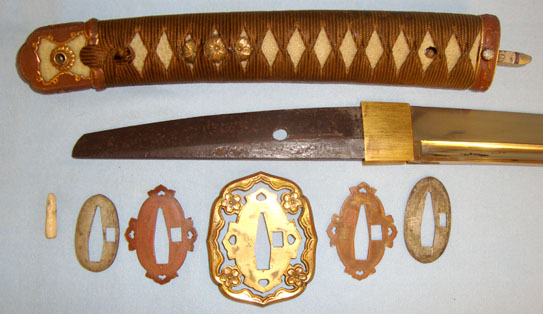 SOSHU / CHIKUZEN SCHOOL ANCIENT FAMILY BLADE WW2 Japanese Officer’s Sword & Scab Other Blade