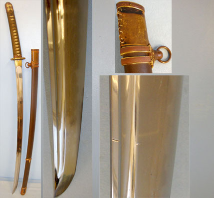  SOSHU / CHIKUZEN SCHOOL ANCIENT FAMILY BLADE WW2 Japanese Officer’s Sword & Scab Other Blade