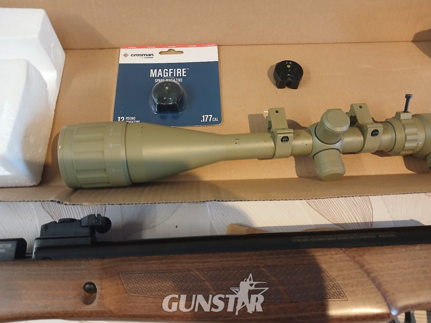 Crosman crosman break barrel multi shot  .17 in 