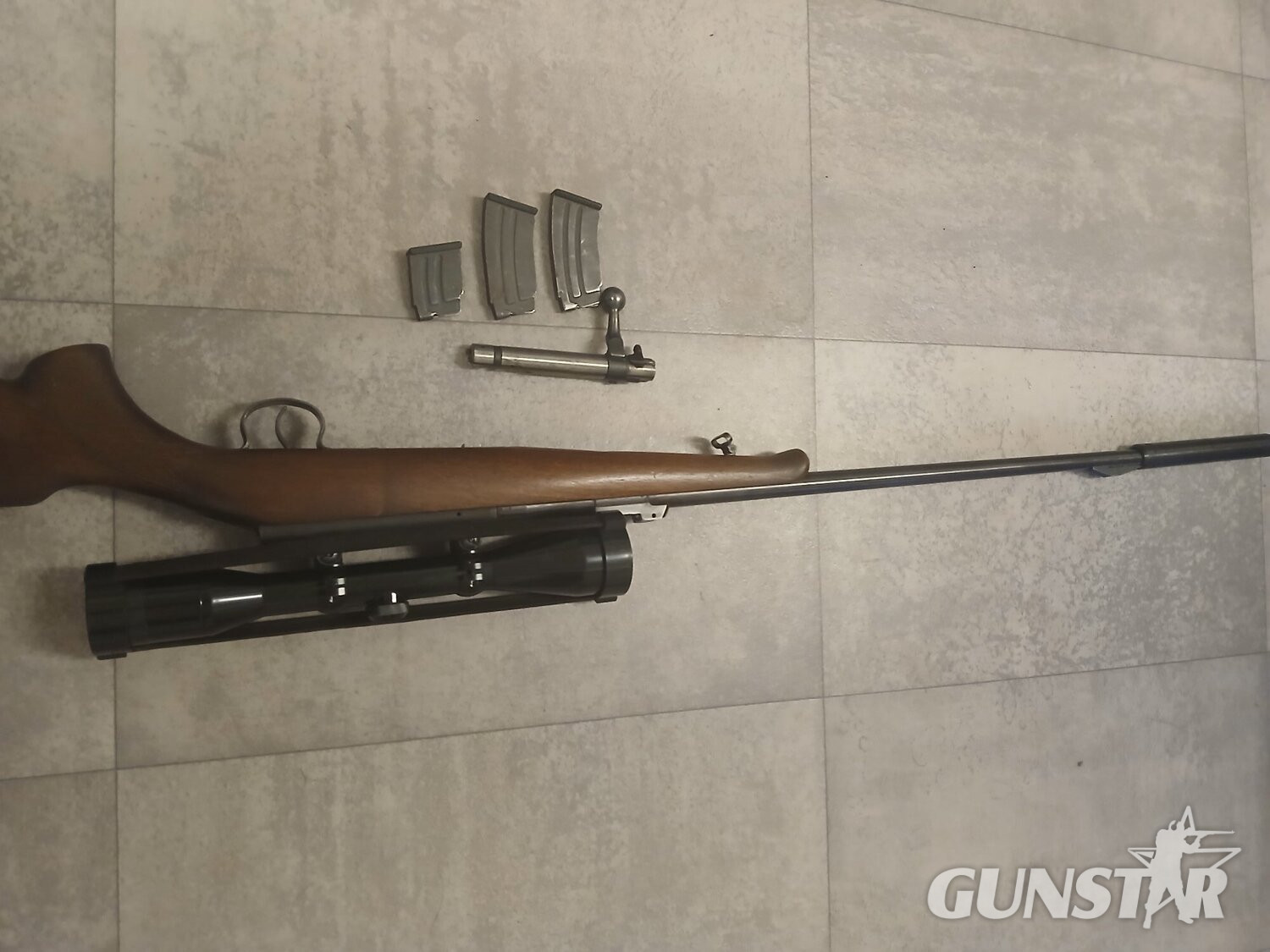 bruno 2.E.S Bolt Action .22 Long Rifle (.22 LR) Rifle