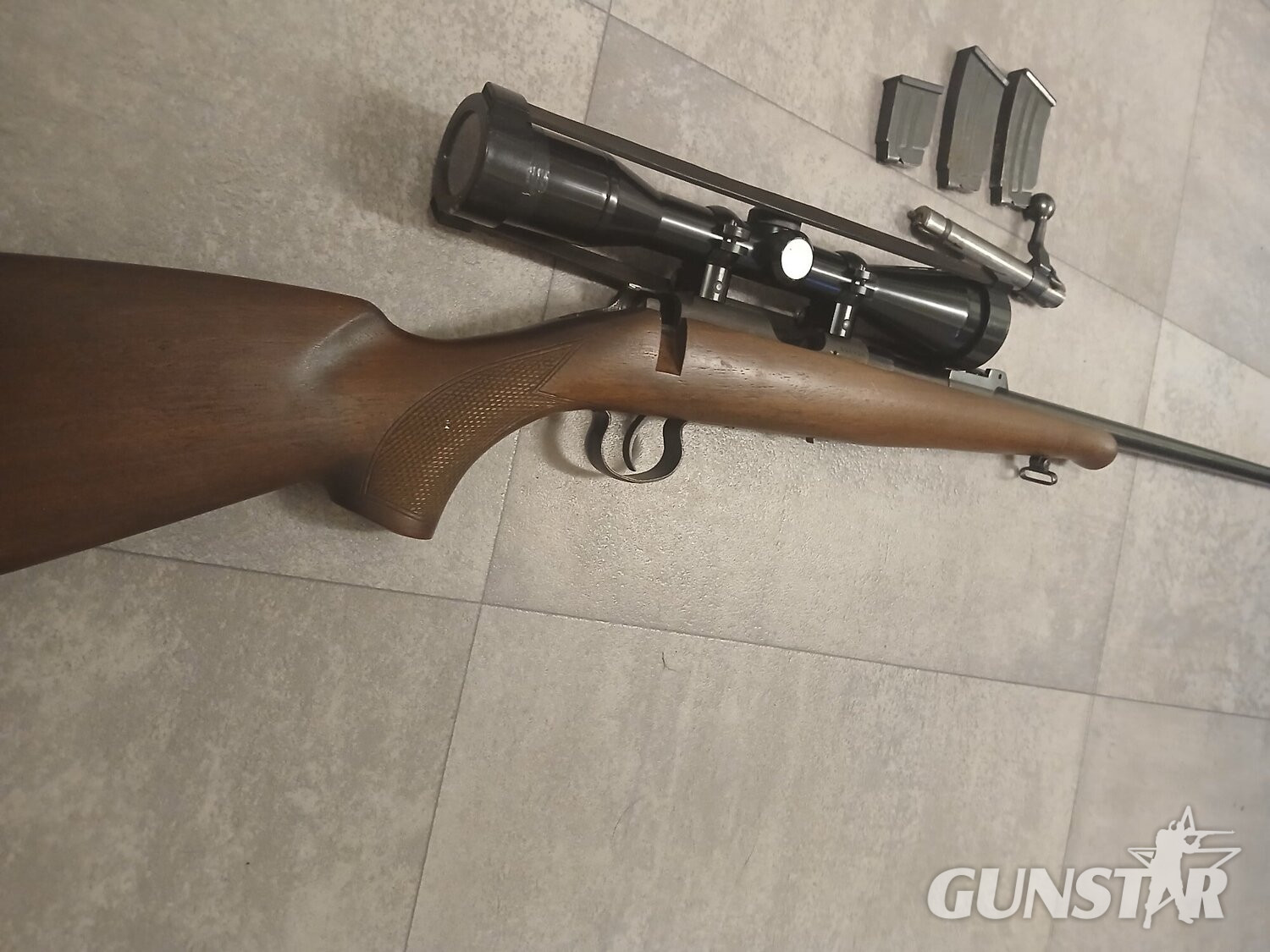  bruno 2.E.S Bolt Action .22 Long Rifle (.22 LR) Rifle