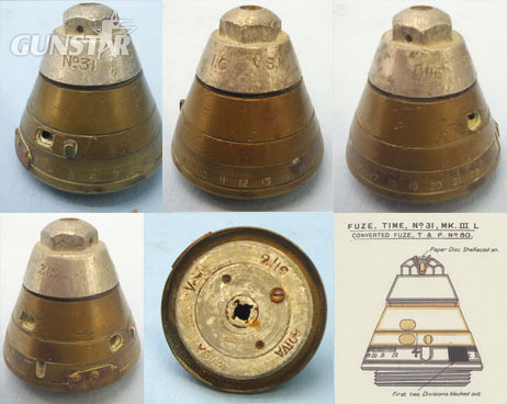  INERT DEACTIVATED. Rare, Unfired WW1 (1916 dated) British No 31 Nose Fuse For Th INERT DEACTIVATED. Rare, Unfired WW1 (1916 dated) British No 31 Nose Fuse For Th Antique & Militaria