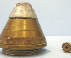 INERT DEACTIVATED. Rare, Unfired WW1 (1916 dated) British No 31 Nose Fuse For Th INERT DEACTIVATED. Rare, Unfired WW1 (1916 dated) British No 31 Nose Fuse For Th Antique & Militaria