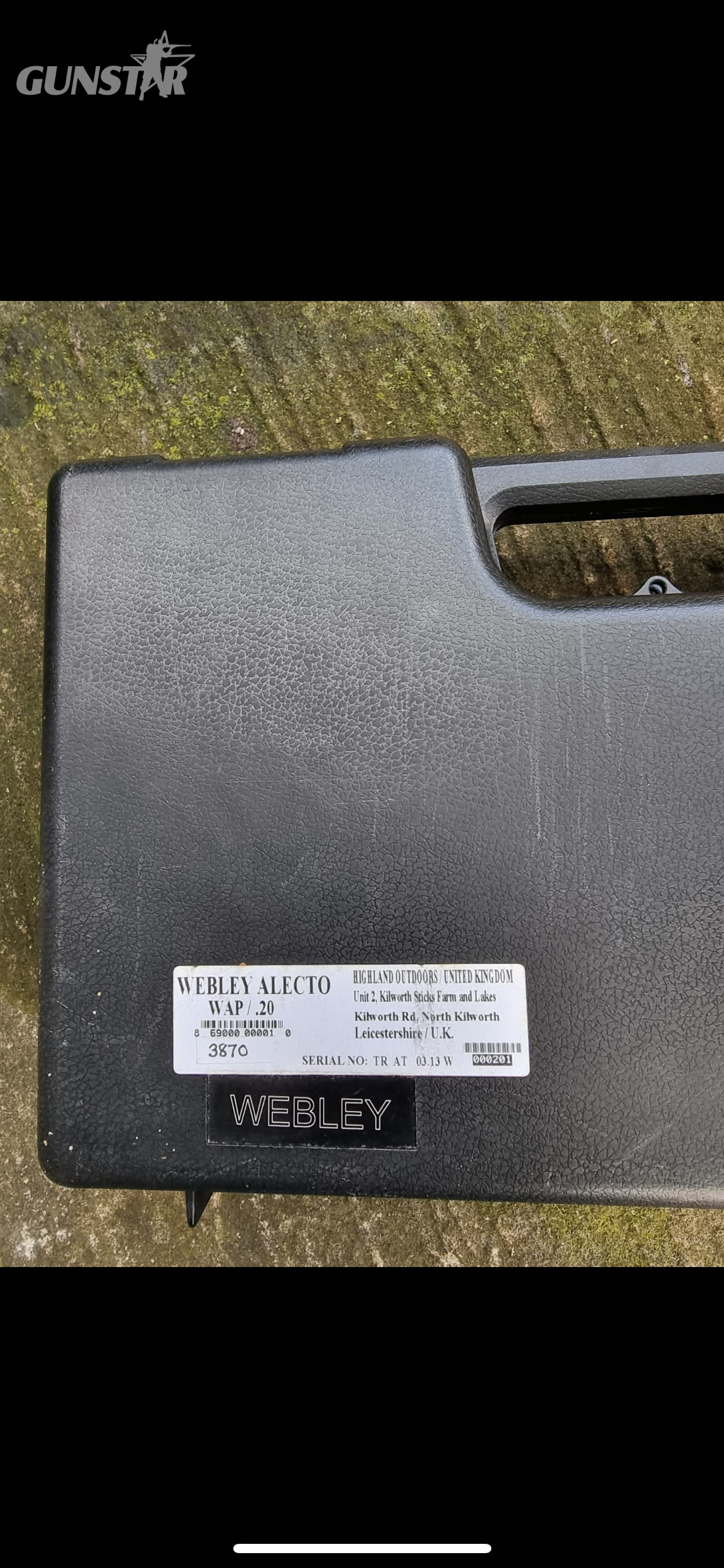 {CATEGORY} - Webley / Webley & Scott Alecto .177 Single Shot in 