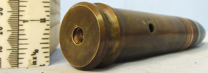 30x100B WECOM Weighted Dummy Round Inert American 30x100B WECOM Weighted Dummy Round Antique & Militaria