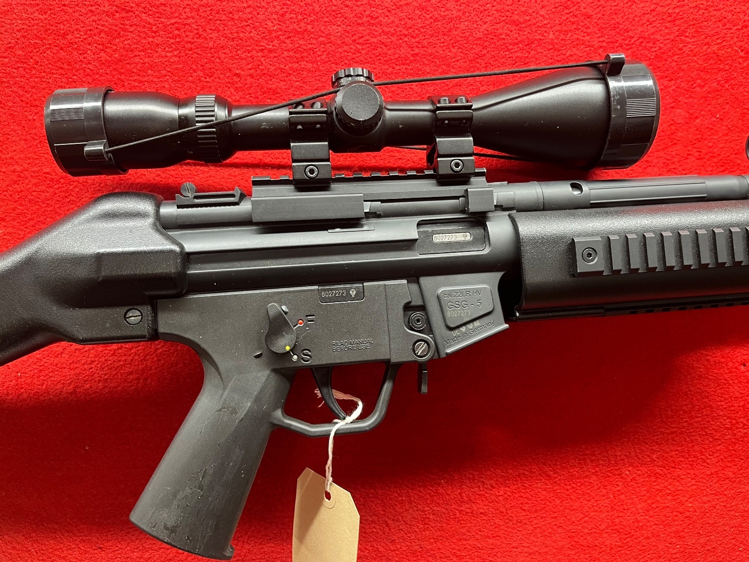 GSG - German Sport Guns GmbH 5 Semi-Auto .22 RF Rifle