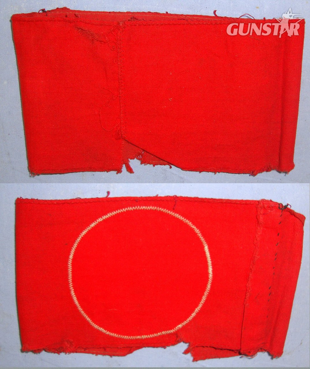  Original, WW2 Era Nazi German NSDAP (National Socialist German Workers Party) 3 Piece Construction Arm Band. N 157  Antique & Militaria