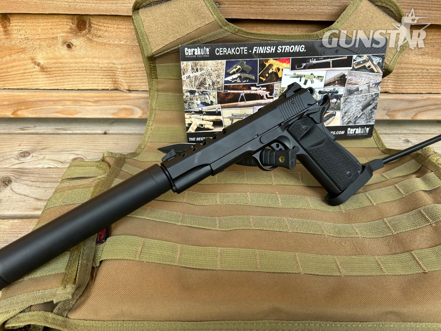 TPR tactical custom 1911 vented Tpr raven 1911 .22 lr custom vented  .22 Long Barrel in 