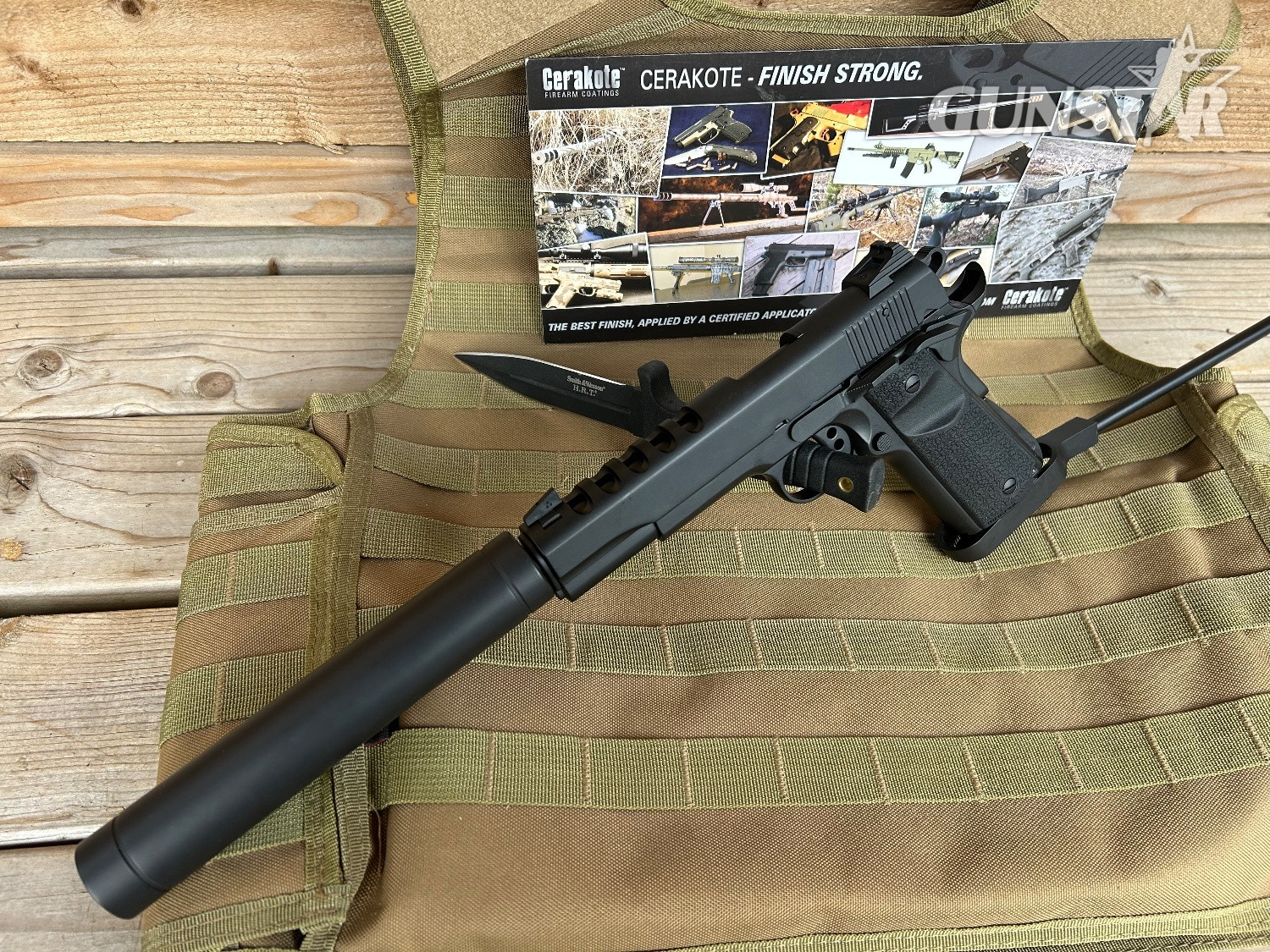 {CATEGORY} - TPR tactical custom 1911 vented Tpr raven 1911 .22 lr custom vented  .22 Long Barrel in 