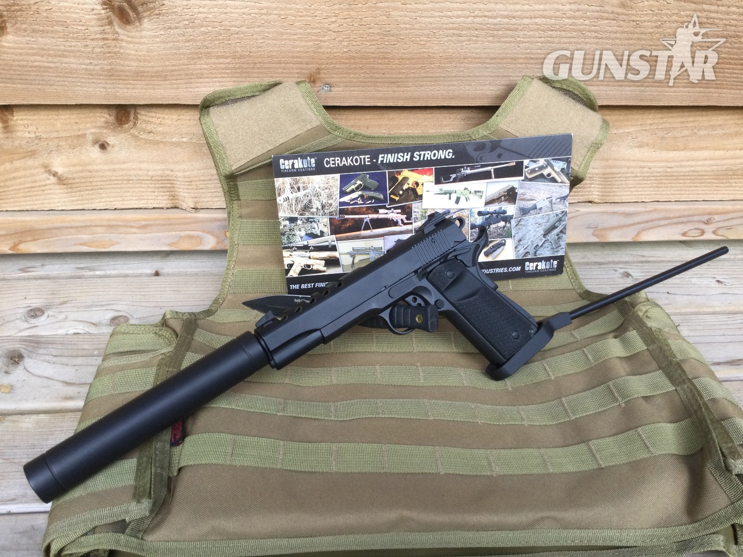 {CATEGORY} - TPR tactical custom 1911 vented Tpr raven 1911 .22 lr custom vented  .22 Long Barrel