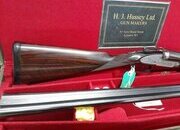 H. J. Hussey imperial live pigeon gun x2 barrel set Side By Side 12 Bore/gauge