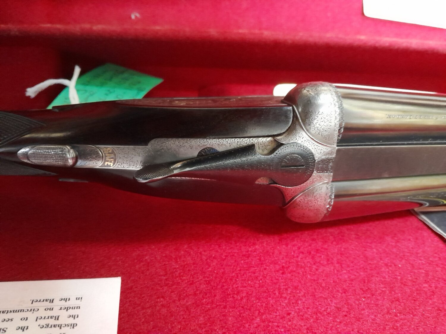 H. J. Hussey imperial live pigeon gun x2 barrel set Side By Side 12 Bore/gauge 