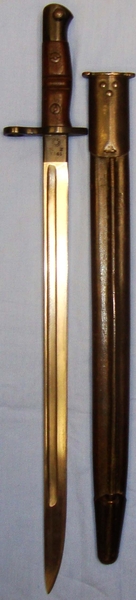  WWI British ‘1913’ Pattern Sword, Bayonet and Scabbard. BAYO 698. Bayonet