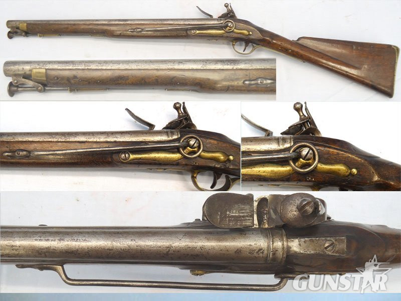 British, Flintlock, 1761 Dated, .65” Calibre Brown Bess Cavalry Carbine with 20“ Barrel Marked to the 2nd Dragoon Guards. - A 1107 British, Flintlock, 1761 Dated, .65” Calibre Brown Bess Cavalry Carbine with 20“ Barrel Marked to the 2nd Dragoon Guards. - A 1107 Muzzleloader .65 Cal Muzzleloader Rifle