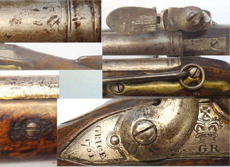  British, Flintlock, 1761 Dated, .65” Calibre Brown Bess Cavalry Carbine with 20“ Barrel Marked to the 2nd Dragoon Guards. - A 1107 British, Flintlock, 1761 Dated, .65” Calibre Brown Bess Cavalry Carbine with 20“ Barrel Marked to the 2nd Dragoon Guards. - A 1107 Muzzleloader .65 Cal Muzzleloader Rifle