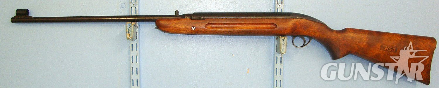  VERY RARE**ONE OF ONLY 14,500** 1st Series, 1st Type, 1950-1954 B.S.A. Club Airsporter .177 Calibre, Under Lever, 'EA' Prefix Serial Number Air Rifle With 1946 Patent Number 607.045 For Piston Head Improvement. Sn 23484:77 air rifle .177