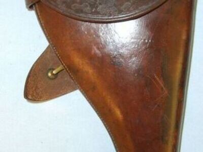 Cooper Webb Jones & Co Walsall Sam Browne Holster For Webley & Enfield MK VI .455" Calibre Service Revolvers By Care & Storage