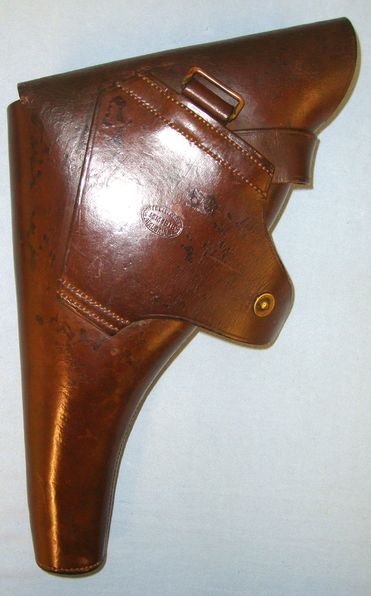 Cooper Webb Jones & Co Walsall Sam Browne Holster For Webley & Enfield MK VI .455" Calibre Service Revolvers By Care & Storage