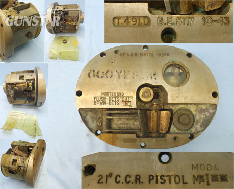 INERT British Naval WW2 (1943 Dated) 21 Inch C.C.R.Pistol Mark 1** Fuse For The  INERT British Naval WW2 (1943 Dated) 21 Inch C.C.R.Pistol Mark 1** Fuse For The  Antique & Militaria