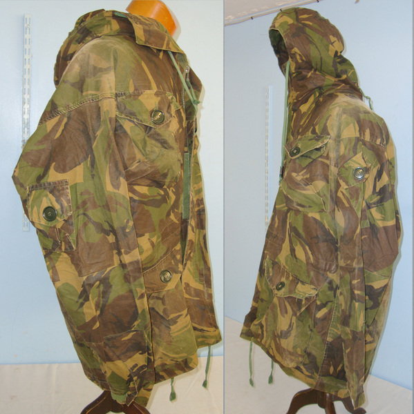  C1970’s / 1980’s Northern Ireland ‘Troubles’ & Falklands War Era British SAS Ventile Windproof Hooded Camouflaged Smock  Clothing