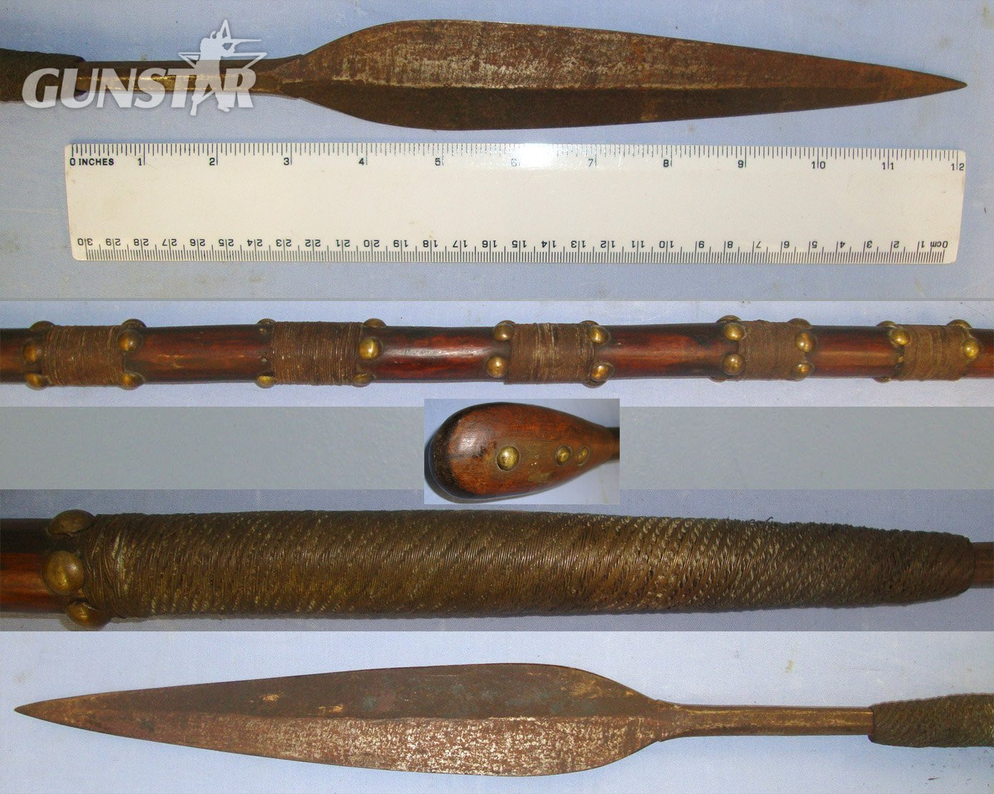 RARE**ORIGINAL**Victorian Era Zulu Chieftain’s Quality Assegai Short ...