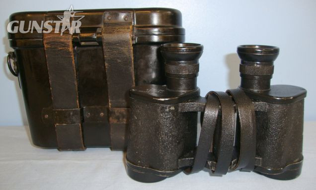 Voigtlaender u. Sohn AG, Braunschweig.  Code  ddx WW2 Nazi German Army Cold Climate 6 X 30 Magnification Binoculars By 'ddx' Voigt Sight & Optic