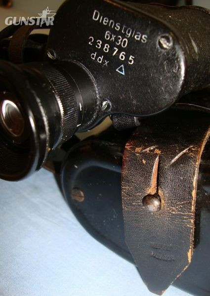 Voigtlaender u. Sohn AG, Braunschweig.  Code  ddx WW2 Nazi German Army Cold Climate 6 X 30 Magnification Binoculars By 'ddx' Voigt Sight & Optic