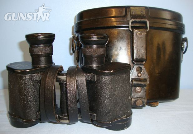 Voigtlaender u. Sohn AG, Braunschweig.  Code  ddx WW2 Nazi German Army Cold Climate 6 X 30 Magnification Binoculars By 'ddx' Voigt Sight & Optic in 