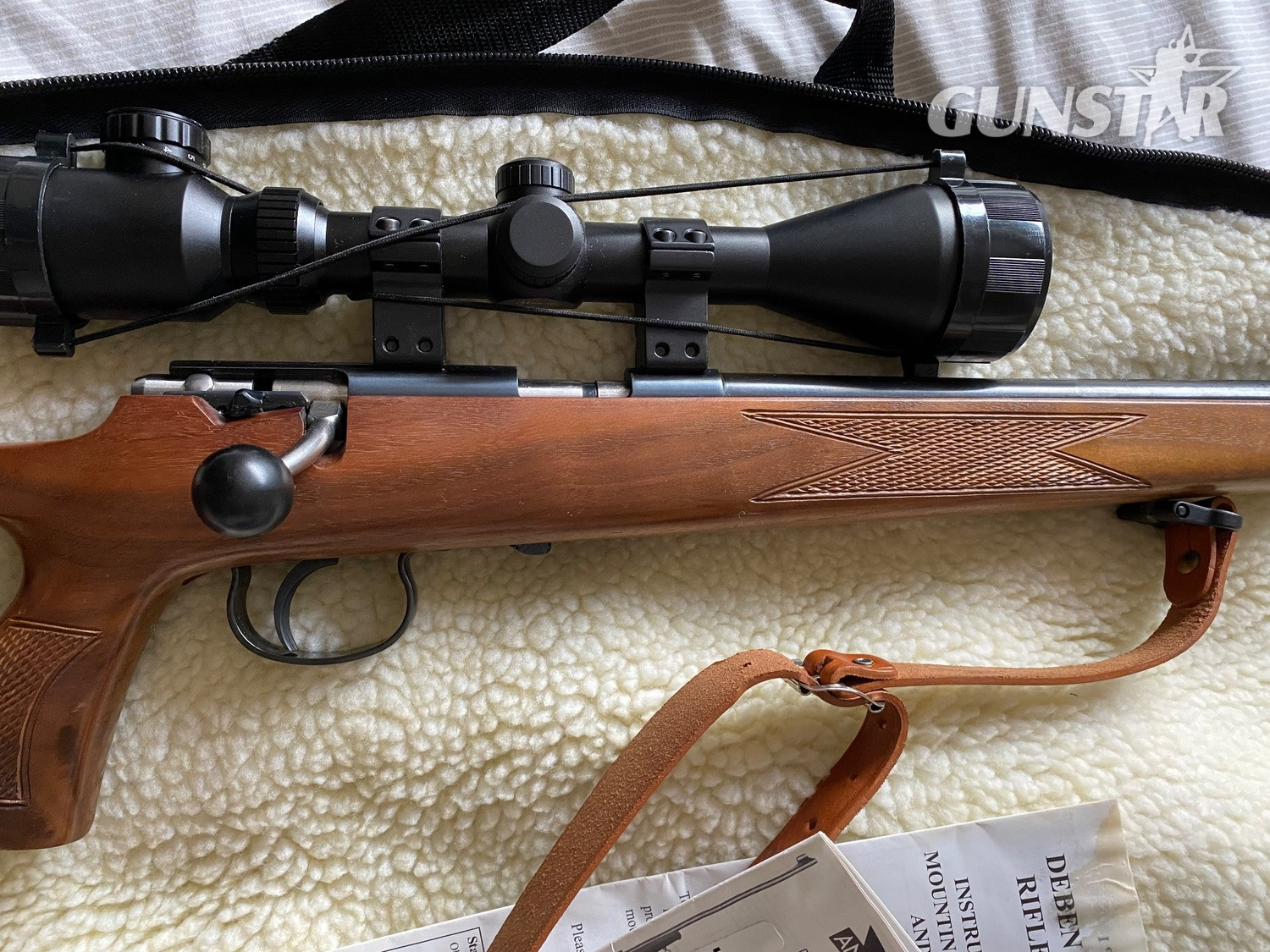 J.G. Anschütz 1417 Thumbhole Bolt Action .22 Extra Long Rifle - {CATEGORY} in 