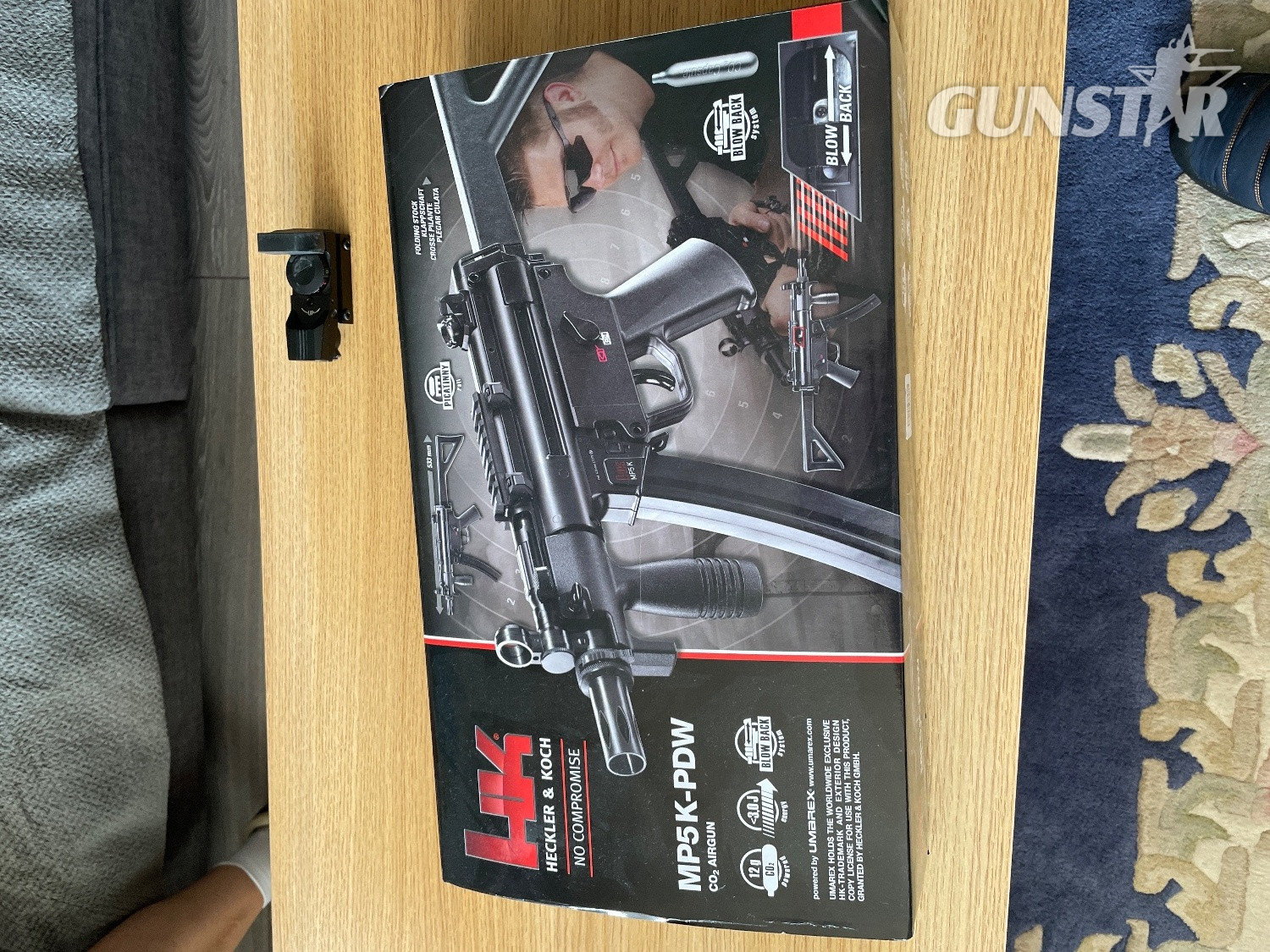 Umarex H&K MP5 K-PDW .177 Semi Auto in 