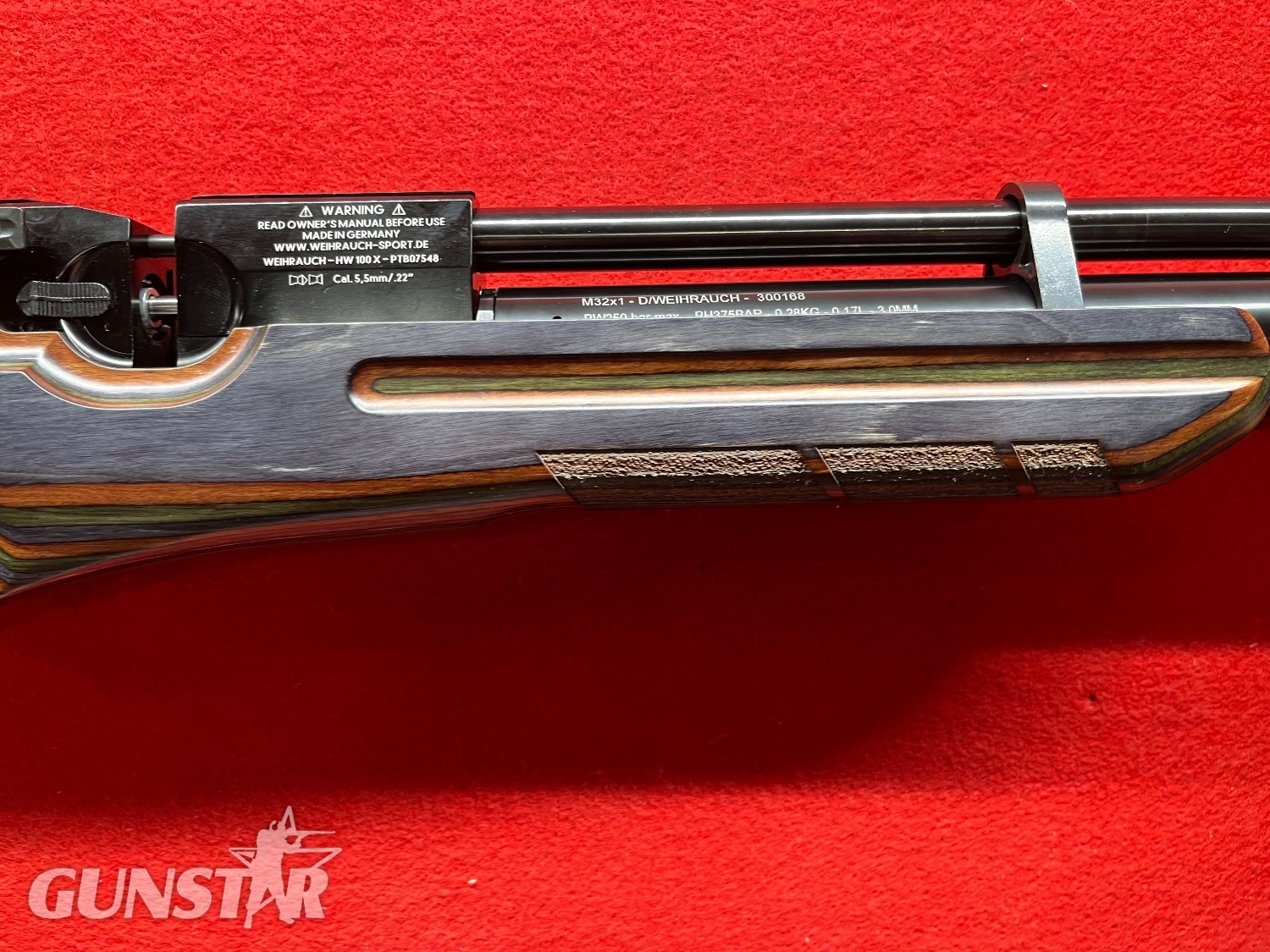  Weihrauch HW100X-S Laminate .22