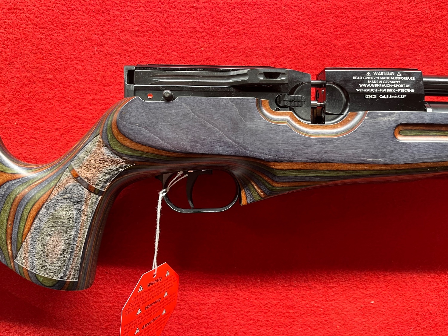 Weihrauch HW100X-S Laminate .22