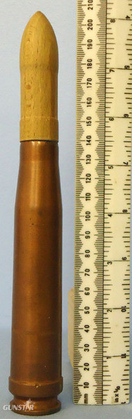 20mm Flak 38 Soluthern (20x138B) Wooden Bulleted Blank Round INERT German Kriegsmarine 20mm Flak 38 Soluthern (20x138B) Wooden Bulleted Blank Antique & Militaria