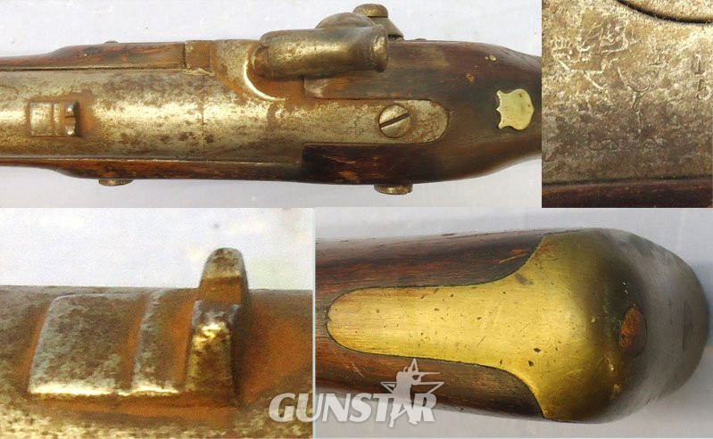  East India Company (EIC) East India Company Type B .75” Musket Bore Percussion Musket. Sn - 21851:9 Muzzleloader .75 Cal Muzzleloader Rifle