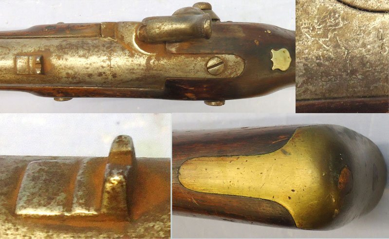  East India Company (EIC) East India Company Type B .75” Musket Bore Percussion Musket. Sn - 21851:9 Muzzleloader .75 Cal Muzzleloader Rifle
