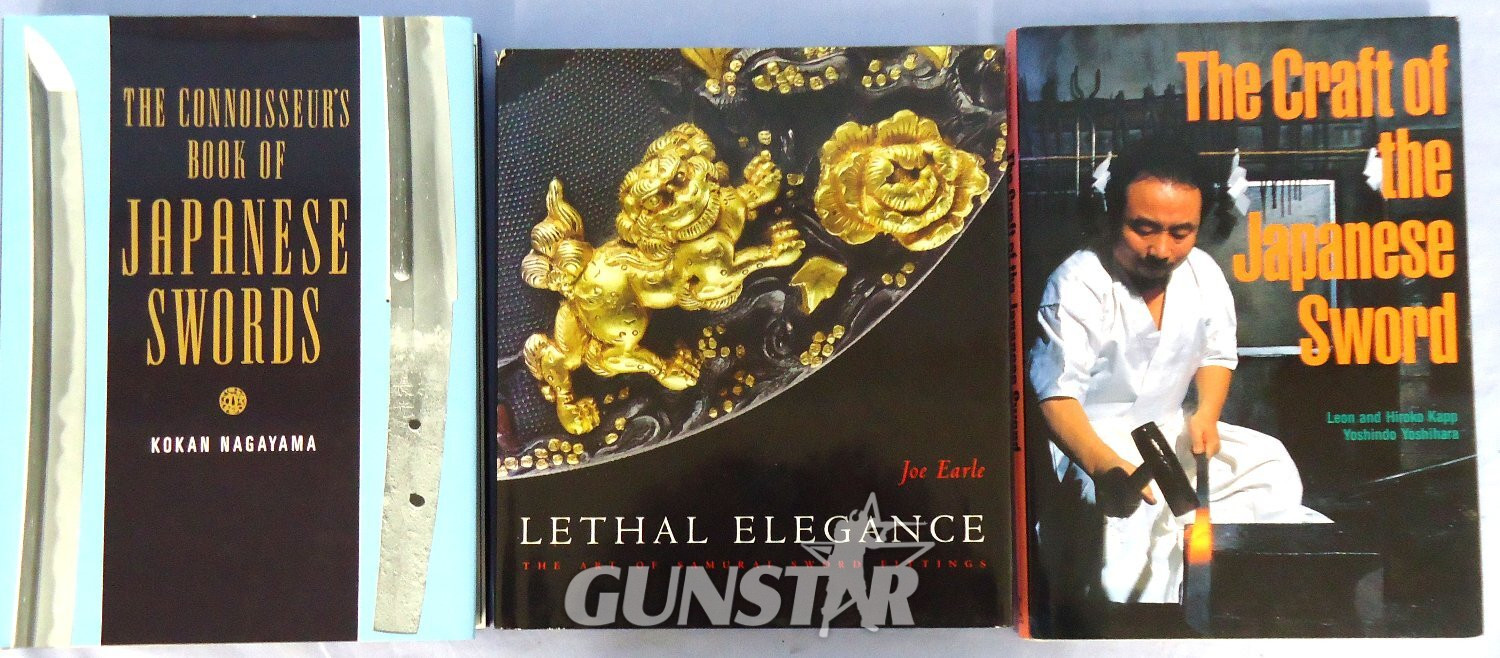 3 Books on Japanese Swords. - BO 488 3 Books on Japanese Swords. - BO 488 Other Accessory in 