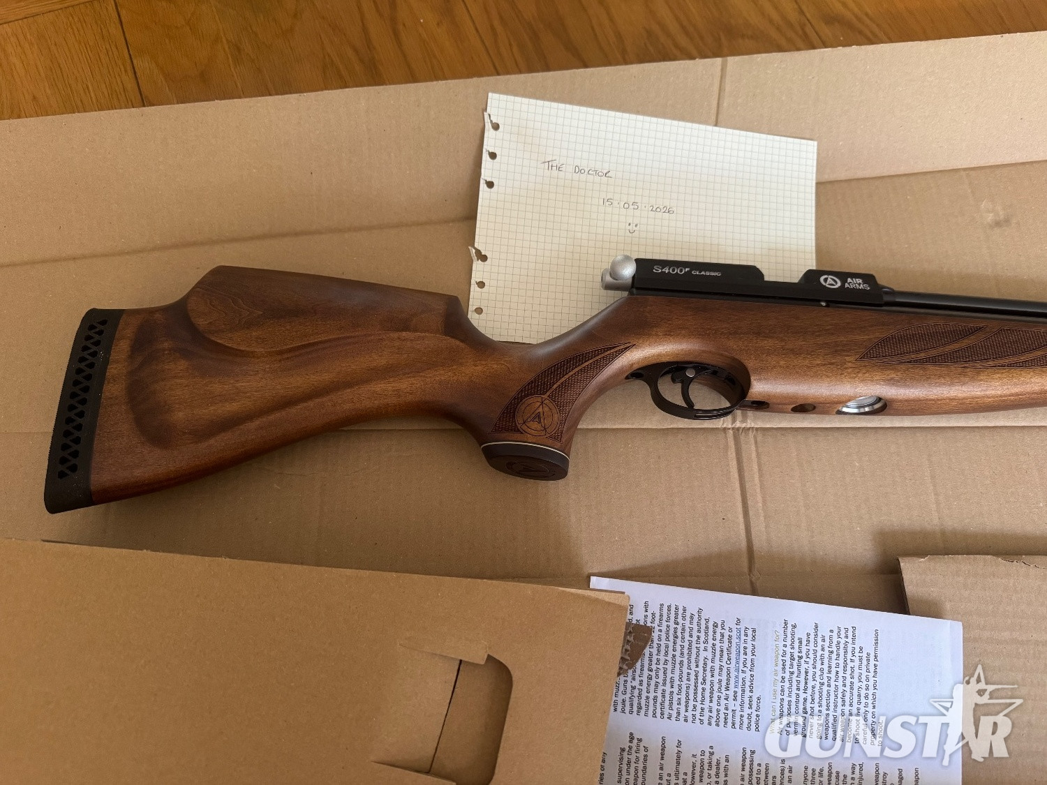Air Arms S400F Superlite .177 - {CATEGORY} in 