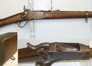 RARE**American Civil War Era Providence Tool Company, Providence, Rhode Island, USA, Peabody’s 1862 Patent (Model 1862 Army) .44-40-50 Peabody Rim Fire Obsolete Calibre Breech Loading 2 Band Short Rifle. Sn 20235 civil war rifle Lever Action Obsolete Rifle