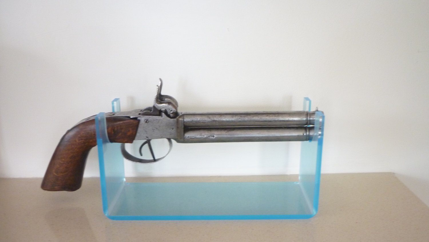 Unknown percussion pistol 12 mm Muzzleloader in 