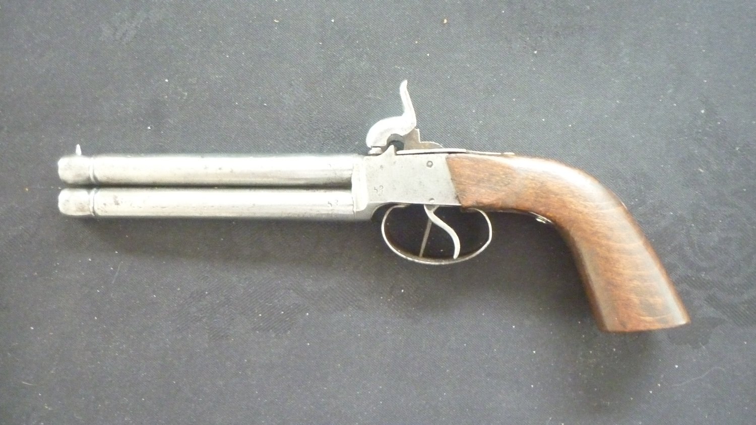  Unknown percussion pistol 12 mm Muzzleloader