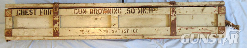  Transit Case For .5 inch M2 Browning Machine Gun. Sn. O 985 - O 985 Transit Case For .5 inch M2 Browning Machine Gun. Sn. O 985 - O 985 Care & Storage